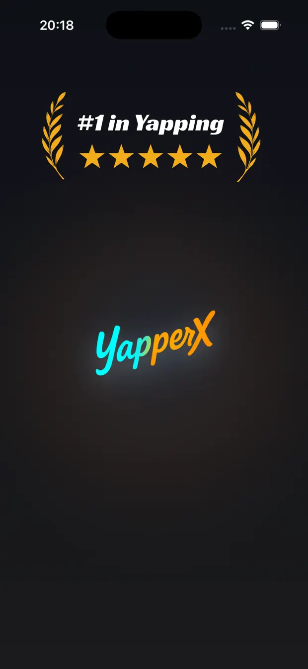 YapperX screenshot