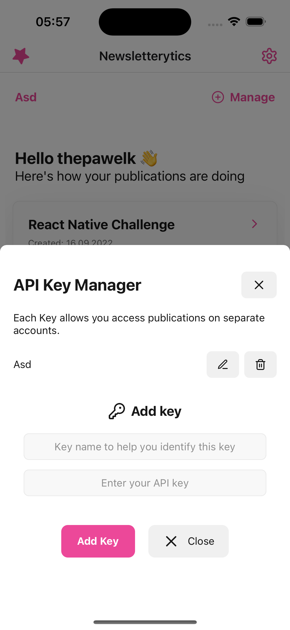 Newsletterytics screenshot